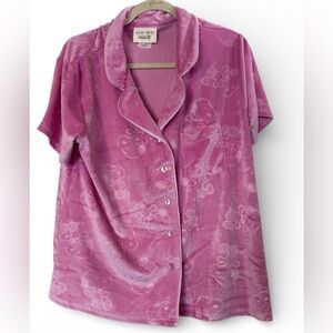 Munki Munki Pink Snoopy Pajama Top & Shorts